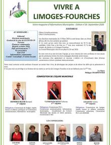 Vivre à Limoges-Fourches n°26 - Septembre 2020