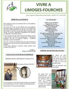 Vivre à Limoges-Fourches n°27 - Avril 2021