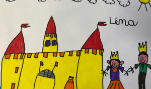 Dessin d'enfant thème légende
