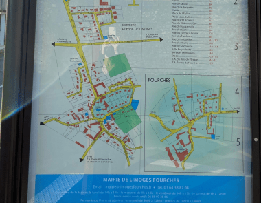 Plan du village